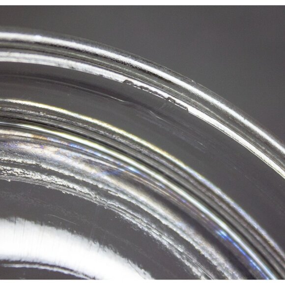 Vintage Anchor Hocking Pressed Glass Lemon Reamer Juicer Ribbed Sides Art Deco - Picture 5 of 6